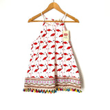 Entro Flamingo Tassel Top NWT- Size M
