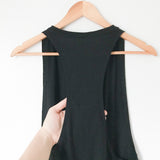 Icyzone Black Razorback Athletic Tank- Size ~ S