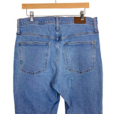 Madewell Medium Wash Raw Hem Perfect Vintage Jeans- Size 32 (Inseam 26.5")