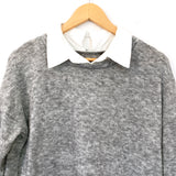 No Brand Grey Sweater Dress- Size M