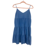 Fab'rik Denim Spaghetti Strap Dress- Size S