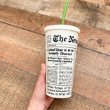 The New York Times Straw Cup NWT