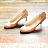 Christian Louboutin Nude Patent Leather Simple Pumps- Size 39 (see notes)