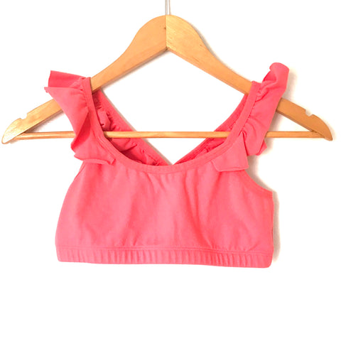 Beyond Yoga Coral Ruffle Sports Bra- Size S