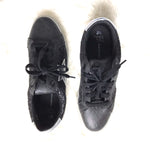 Time and Tru Black Glitter Star Detail Sneakers- Size 8 1/2