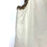 No Brand Reversible Faux Fur/Suede Zip Up Vest- Size ~M (see notes)