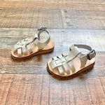 Freshly Picked Gold Fisherman Sandals- Size 3