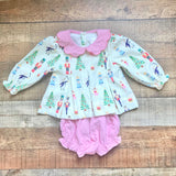 Cecil and Lou Corduroy Nutcracker Dress with Matching Bloomers- Size 18M (sold as a set, sold out online)