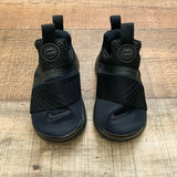 Nike Boy's Black Slip On Sneakers- Size 7 (LIKE NEW)