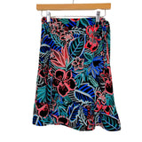 One of a Kind Floral Wrap Skirt- Size ~XS (see notes)