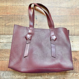 Rachel Zoe Cranberry Leather Handbag (sold out online, see notes)