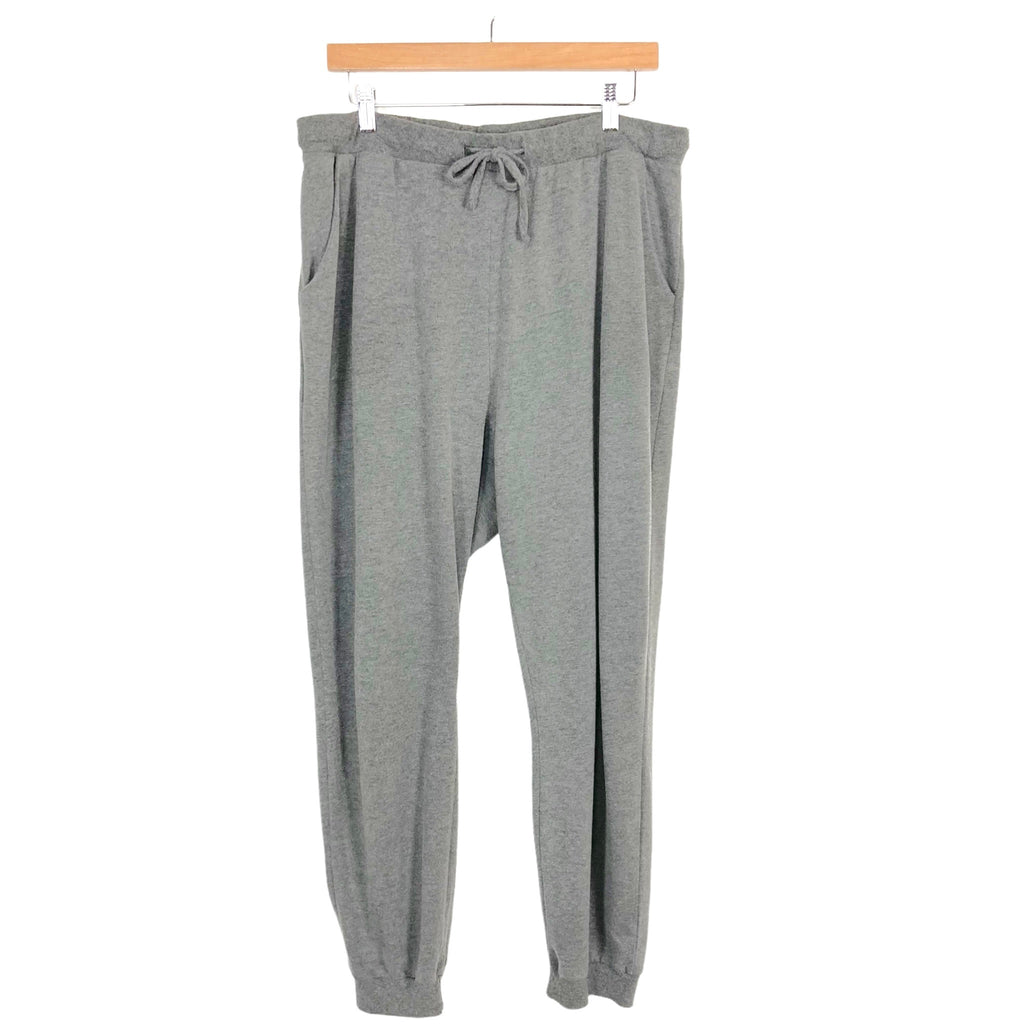Gray Drawstring Sweatpants