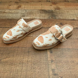 Dolce Vita Tan Taurus Calf Hair Verna Flats- Size ~7.5 (In New Condition!)
