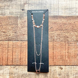 Baublebar Triple Strand Necklace NWT