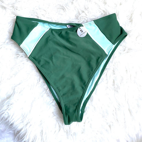 Forever21 Green Bikini Bottoms NWT- Size S (BOTTOMS ONLY)