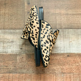 Steve Madden Animal Print Faux Fur Rylie Mules- Size 8