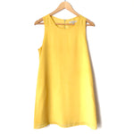 Naked Zebra Yellow Sleeveless Dress- Size M (see notes)