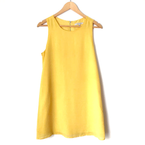 Naked Zebra Yellow Sleeveless Dress- Size M (see notes)