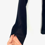 Savvi Black Mesh Panel High Waist Legging- Size ~XS (Inseam 23") (See Notes)