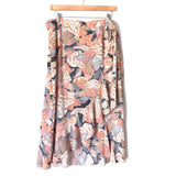 Quiz Floral Wrap D Ring Skirt- Size 14