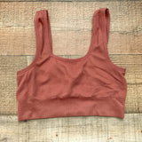 Harper Wilde Brick Ribbed Bra- Size S