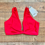 Bravissimo Red Bikini Top NWT- Size 36E/F (we have matching bottoms)