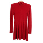 Wild Fable Red Sparkle Mock Neck Dress NWT- Size S