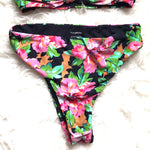 Tularosa Floral Cheeky Bottoms- Size S (BOTTOMS ONLY)
