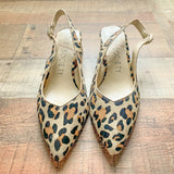 Sole Society Real Cow Hair Fur Pointed Toe Heels- Size 8