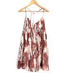 Pink Lily Brown Tie Dye Dress NWT- Size S