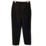Topshop Black Capri Trousers- Size 2 (Inseam 21”)