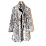 Love Tree Long Sherpa Jacket- Size S