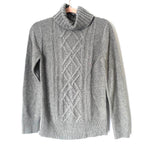 J. Crew Grey  Knit Turtleneck Sweater- Size S