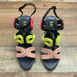 Kat Maconie Colorful Rope Heels- Size 6