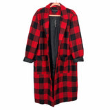 Jason Maxwell Outwear Collection Buffalo Plaid Coat NWT- Size L