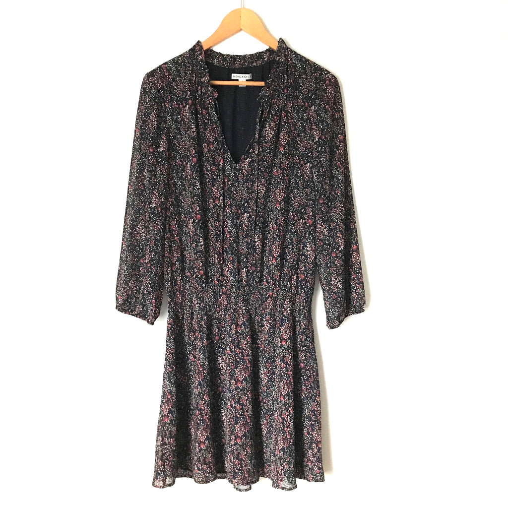 j crew floral dress long sleeve Floral Dresses