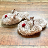 No Brand Brown Rudolph Slippers- Size ~7 (see notes)
