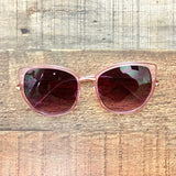 No Brand Pink/Purple Tinted Sunglasses (see notes)