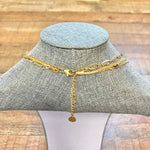 Victoria Emerson Three Chain Layered Necklace