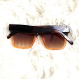 No Brand Tortoise Sunglasses with 3 Dots