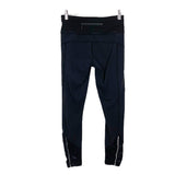 Lululemon Black Cinched Hem Leggings- Size 4 (Inseam 24”)