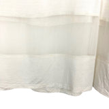 Haute Hippie Ivory Sheer Striped Cover Up- Size M (see notes)