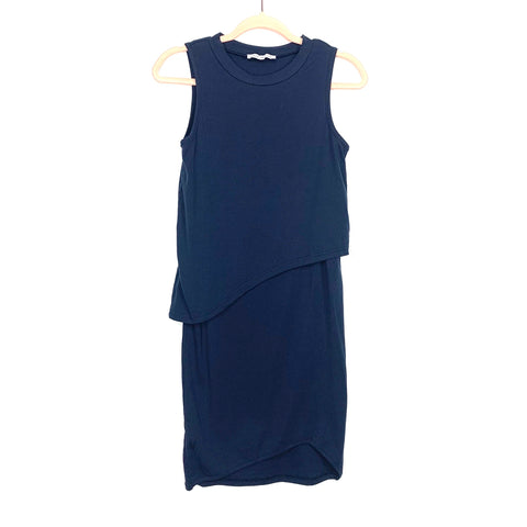 Legoe. Heritage Navy Maternity/Nursing Dress- Size 1