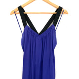 Theory Silk Belted Dress with Strappy Exposed Back- Size M