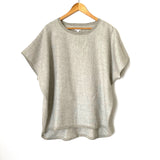 Cuyana Grey Oversized Sweater Shirt- Size M/L