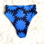 Aerie Blue Floral High Cut Cheeky Bikini Bottoms- Size S (we have matching top)