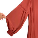 Show Me Your Mumu Balloon Sleeve Tunic with Colorful Tassels- Size S (sold out online)