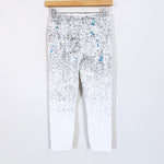 Splits59 White Paint Dot White Leggings- Size XS (Inseam 22”)