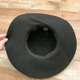 TART Black 100% Wool Hat- One Size