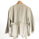 Marrakech Belted Open Jacket with Fringe Detail NWT- Size XS